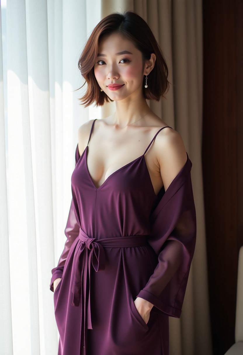 《沐浴的放鹅少女》油画全身艺术解构纪录大片